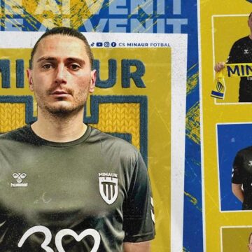 FOTBAL: Minaur a transferat un portar care a câștigat Cupa României și Supercupa FOTBAL: Minaur a transferat un portar care a câștigat Cupa României și Supercupa