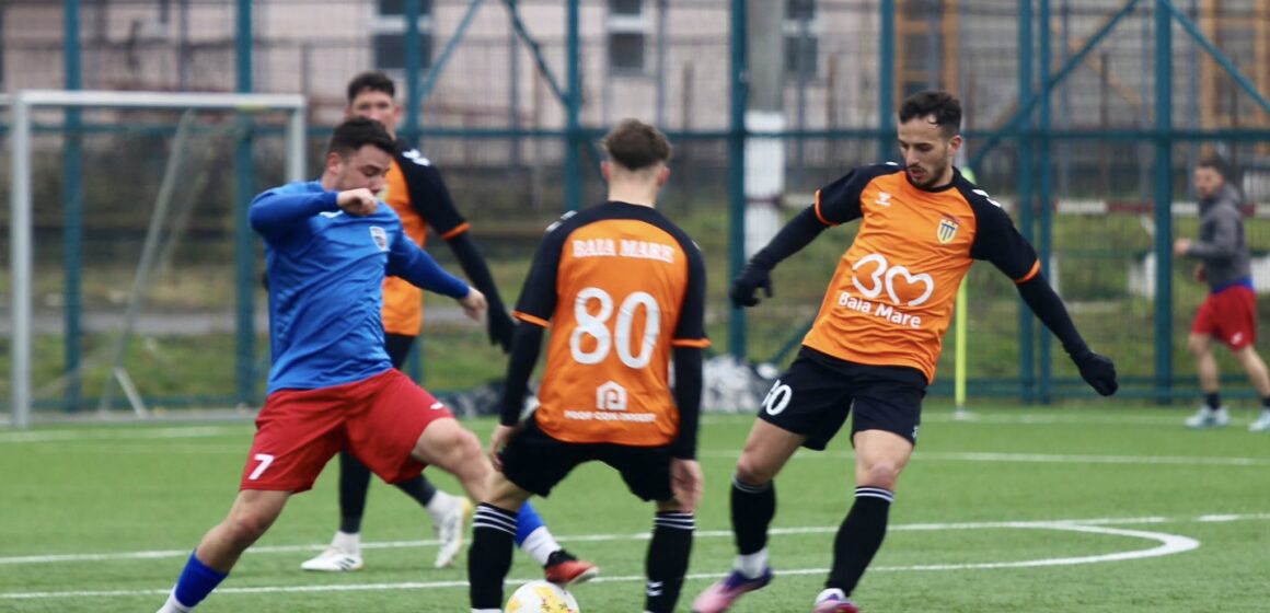 FOTBAL: Victorie la scor pentru CS Minaur în meciul amical cu Academica Recea