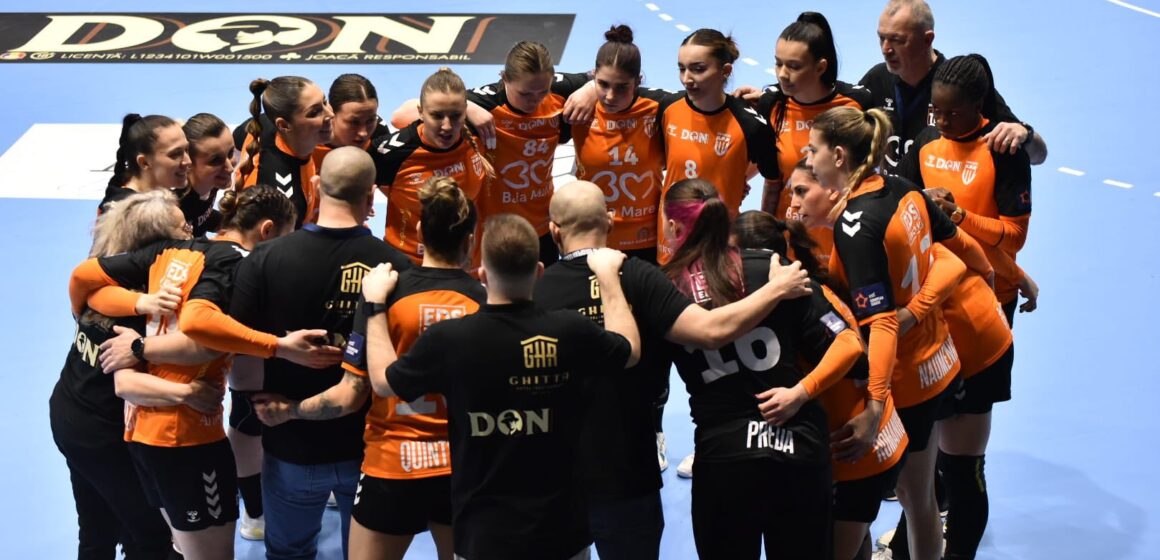 HANDBAL: Fetele de la Minaur se întorc cu mâna goală de la Brașov
