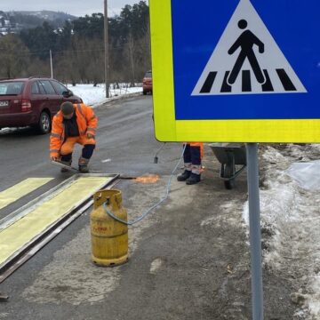 VIȘEU DE JOS: Redeschidere a traficului pe podul de pe DJ 188