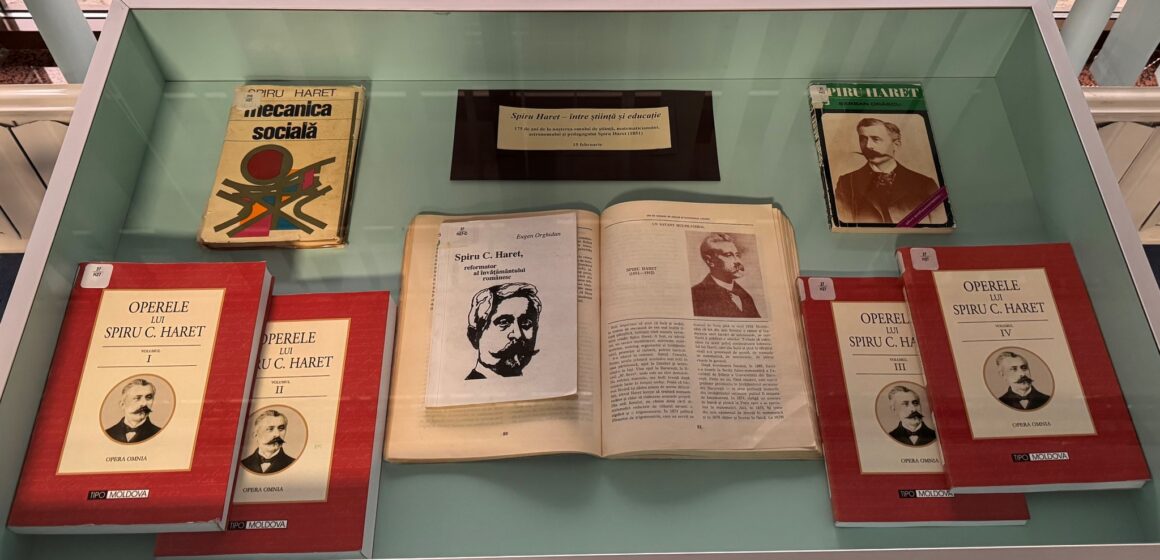VITRINĂ DE CARTE: ”Spiru Haret – între știință și educație” VITRINĂ DE CARTE: ”Spiru Haret – între știință și educație”