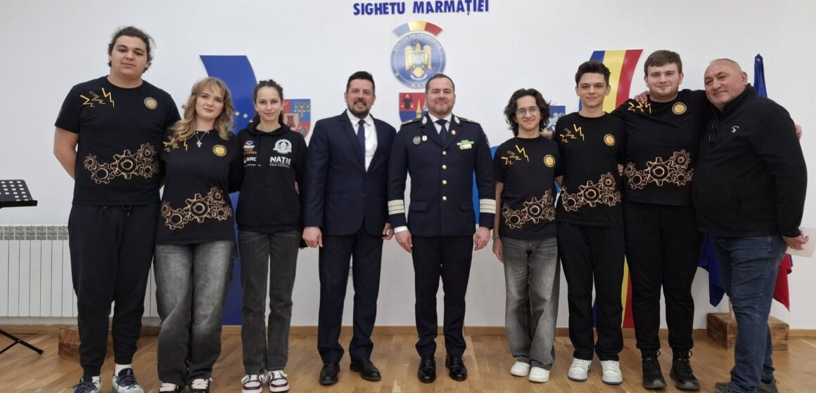 CLUBUL DE ROBOTICĂ TECH-X în vizită la Poliția de Frontieră Sighetu Marmației