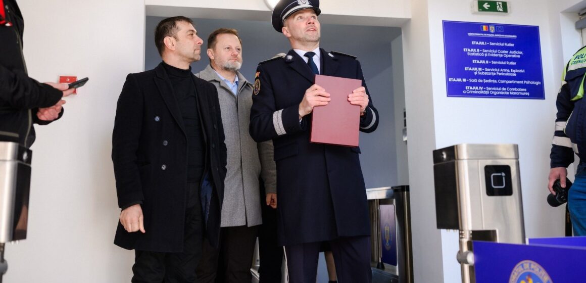 INAUGURAREA SEDIULUI pentru structuri din cadrul Inspectoratului de Poliție Maramureș