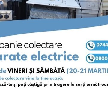 VIȘEU DE SUS: Campanie de colectare aparate electrice cu participare la tombolă
