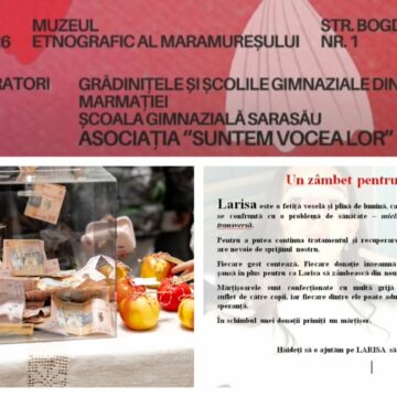 SIGHETU MARMAȚIEI: Evenimentul caritabil „Mărțișor. Tradiție și simbol” a adunat suma de 11.813 lei pentru Larisa SIGHETU MARMAȚIEI: Evenimentul caritabil „Mărțișor. Tradiție și simbol” a adunat suma de 11.813 lei pentru Larisa