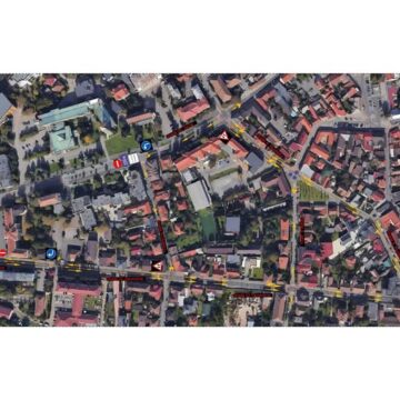 BAIA MARE: Schimbări temporare de trafic în zona Piața Revoluției