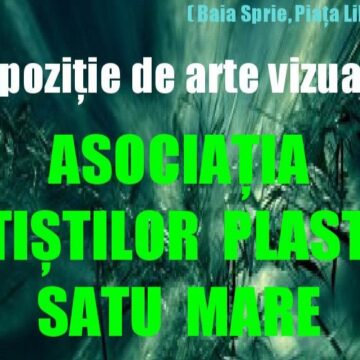 INVITAȚIE LA VERNISAJ: Asociația Artiștilor Plastici Satu Mare expun la Baia Sprie INVITAȚIE LA VERNISAJ: Asociația Artiștilor Plastici Satu Mare expun la Baia Sprie