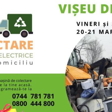 VIȘEU DE SUS: Campanie de colectare aparate electrice cu participare la tombolă