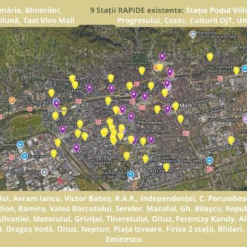 BAIA MARE: 46 noi stații publice de încărcare pentru automobile electrice BAIA MARE: 46 noi stații publice de încărcare pentru automobile electrice