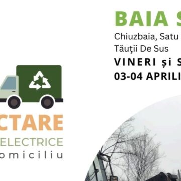 BAIA SPRIE: Campanie de colectare a aparatelor electrice BAIA SPRIE: Campanie de colectare a aparatelor electrice