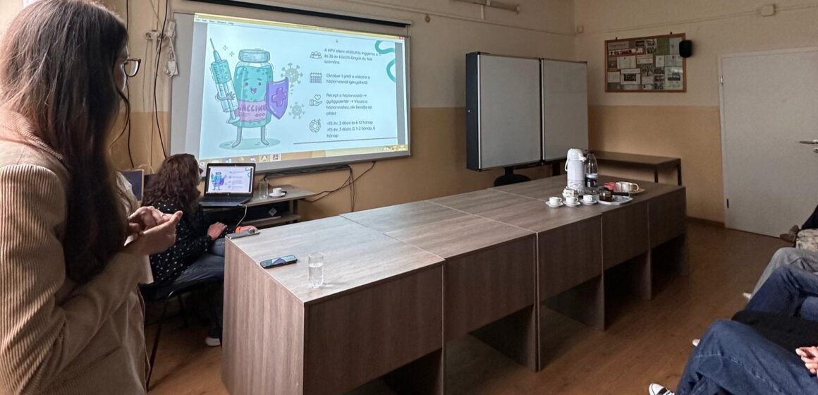 ZAHORÁNSZKI BRIGITTA: Campania de sensibilizare privind vaccinarea împotriva HPV a ajuns la final ZAHORÁNSZKI BRIGITTA: Campania de sensibilizare privind vaccinarea împotriva HPV a ajuns la final