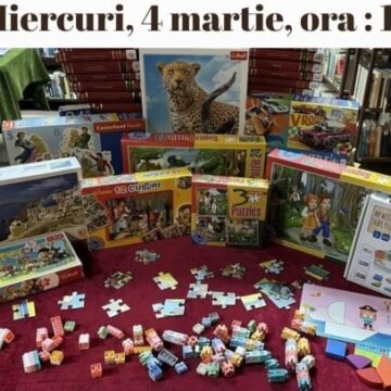 BIBLIOTECA MUNICIPALĂ BAIA MARE: Atelier de joacă la Filiala Traian – Hai să ne jucăm împreună BIBLIOTECA MUNICIPALĂ BAIA MARE: Atelier de joacă la Filiala Traian – Hai să ne jucăm împreună
