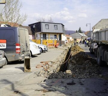 VITAL: Rețea de distribuție apă potabilă reabilitată din surse proprii pe strada Pintea Viteazul, din municipiul Baia Mare