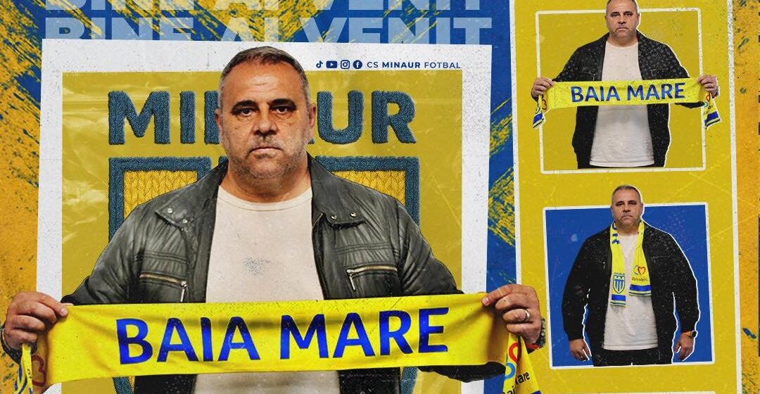 FOTBAL: Antrenor nou la CS Minaur, unul cu sute de meciuri în ligile 1 și 2