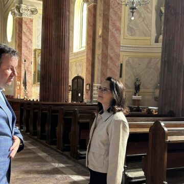 ZAHORÁNSZKI BRIGITTA: Reabilitarea bisericii romano-catolice din Baia Sprie se află în faza finală ZAHORÁNSZKI BRIGITTA: Reabilitarea bisericii romano-catolice din Baia Sprie se află în faza finală