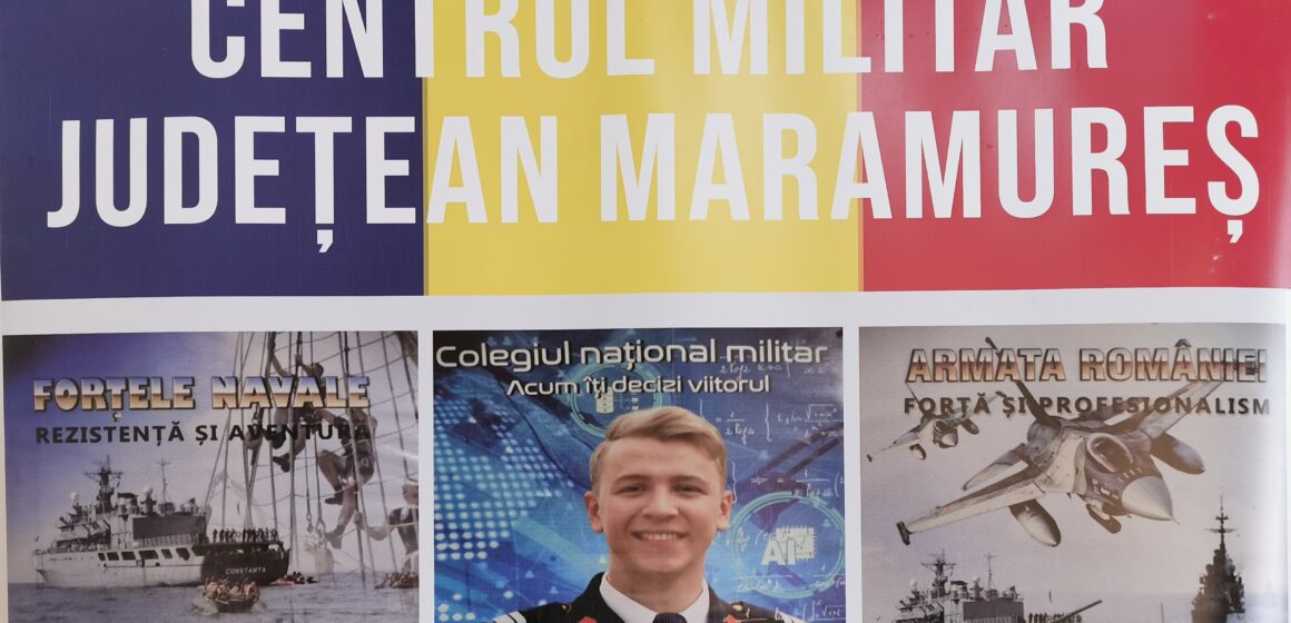 VIDEO: Centrul Militar Județean Maramureș recrutează candidați pentru școlile postliceale și universitare