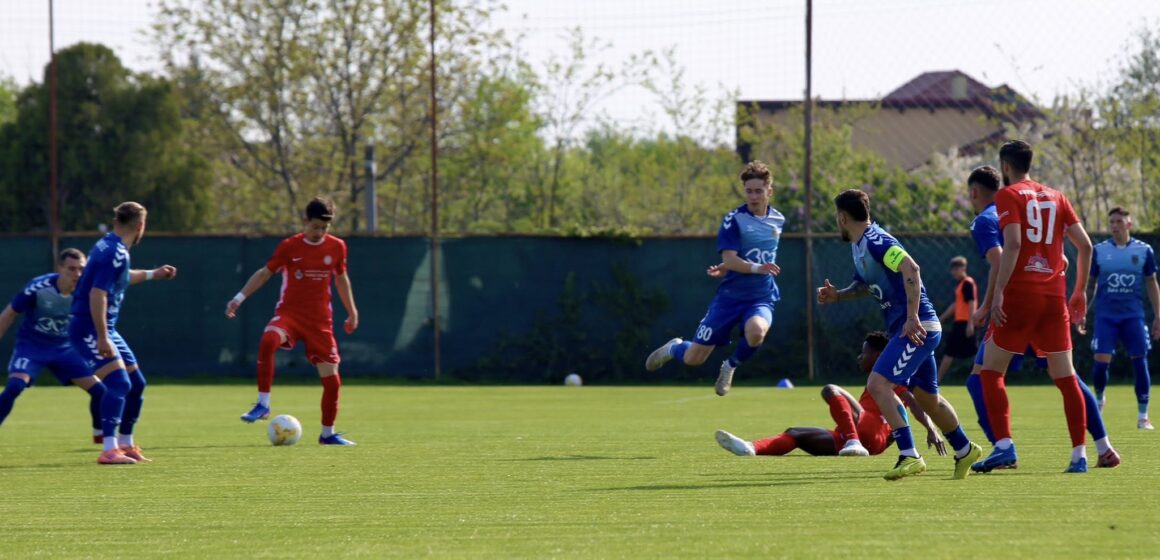 FOTBAL: Victorie în deplasare pentru CS Minaur, prima din play-off