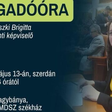 ZAHORÁNSZKI BRIGITTA, deputat UDMR, îi așteaptă pe băimăreni în audiență
