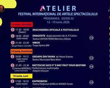 TEATRUL MUNICIPAL BAIA MARE: S-au pus în vânzare biletele pentru spectacolele programate în ATELIER