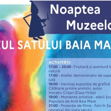 NOAPTEA MUZEELOR în Satul de pe Dealul Florilor NOAPTEA MUZEELOR în Satul de pe Dealul Florilor