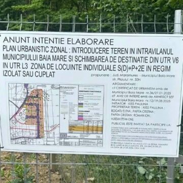 BAIA MARE: Se dorește construirea unui parc de locuințe din 16 blocuri în apropierea mănăstirii greco-catolice pe simbolul natural Dealul Crucii
