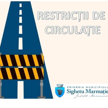 SIGHETU MARMAȚIEI: Restricții de circulație – lucrări de montare a bordurilor SIGHETU MARMAȚIEI: Restricții de circulație – lucrări de montare a bordurilor