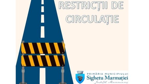 SIGHETU MARMAȚIEI: Restricții de circulație – lucrări de montare a bordurilor SIGHETU MARMAȚIEI: Restricții de circulație – lucrări de montare a bordurilor