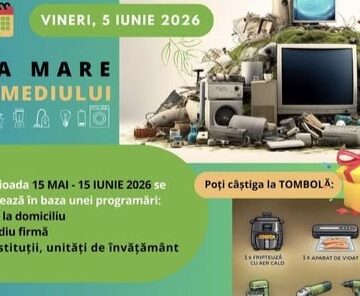 BAIA MARE: Campanie de colectare aparate electrice de Ziua Mediului, vineri 5 iunie BAIA MARE: Campanie de colectare aparate electrice de Ziua Mediului, vineri 5 iunie