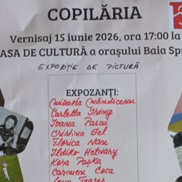 COPILĂRIA într-o expoziție la Baia Sprie – invitație la vernisaj