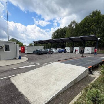 BAIA SPRIE: Centrul de Colectare Selectivă a fost recepționat în Baia Sprie