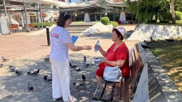 BAIA MARE: Puncte de hidratare organizate în oraș