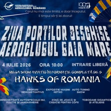 DINCOLO DE NORI: Ziua Porților Deschise la Aeroclubul Teritorial “Alexandru Papana” Baia Mare