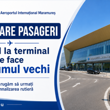 AEROPORTUL INTERNAȚIONAL MARAMUREȘ: Noul terminal de pasageri a fost finalizat – accesul la terminal se realizează pe drumul vechi AEROPORTUL INTERNAȚIONAL MARAMUREȘ: Noul terminal de pasageri a fost finalizat – accesul la terminal se realizează pe drumul vechi