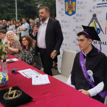 VIDEO: Festivitatea de absolvire a liceului la Colegiul Tehnic Anghel Saligny