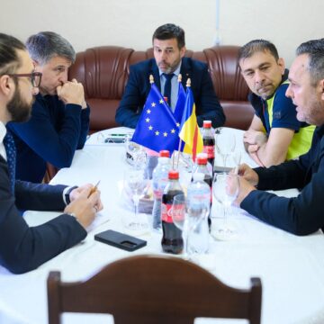 LUCRĂRILE la punctul de trecere a frontierei peste Tisa avansează și pe partea ucraineană