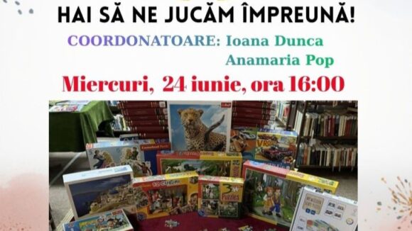 ATELIER DE JOACĂ pentru toate vârstele la Filiala Traian