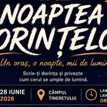 BAIA MARE: „Noaptea Dorințelor – un oraș, o noapte, mii de lumini”