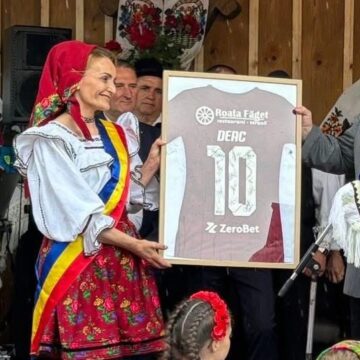 DISTINCȚIE: Președintele lui CFR Cluj, Iuliu Mureșan – Cetățean de onoare al comunei Poienile Izei