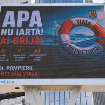 CAMPANIE: ”Apa nu iartă! Ai grijă!”