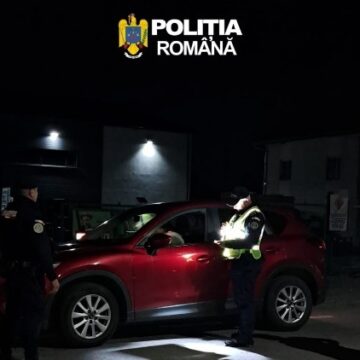 CONTROALE ȘI AMENZI: Acțiune de tip Blocada desfășurată de polițiști alături de jandarmi