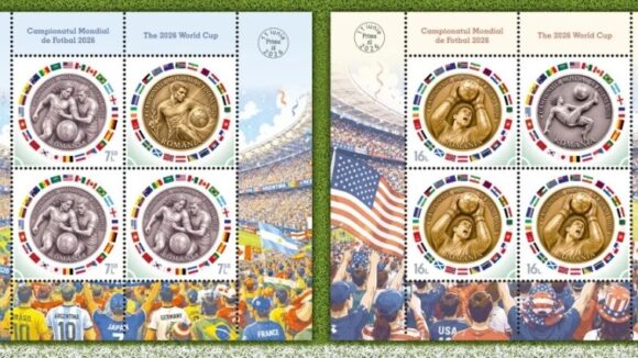 SPECIAL: Emisiune filatelică dedicată Cupei Mondiale