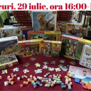ATELIER DE JOACĂ pentru toate vârstele la Filiala Traian