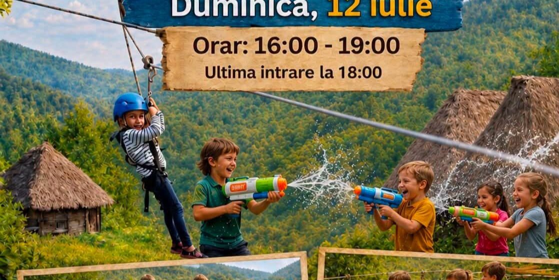 MUZEUL SATULUI BAIA MARE: Duminică, tiroliană, mișcare și voie bună