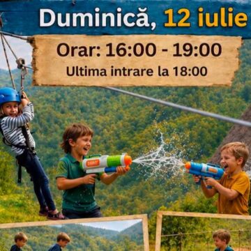 MUZEUL SATULUI BAIA MARE: Duminică, tiroliană, mișcare și voie bună MUZEUL SATULUI BAIA MARE: Duminică, tiroliană, mișcare și voie bună