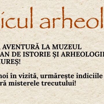 MUZEUL JUDEȚEAN DE ISTORIE: Micul Arheolog – O nouă activitate la muzeu