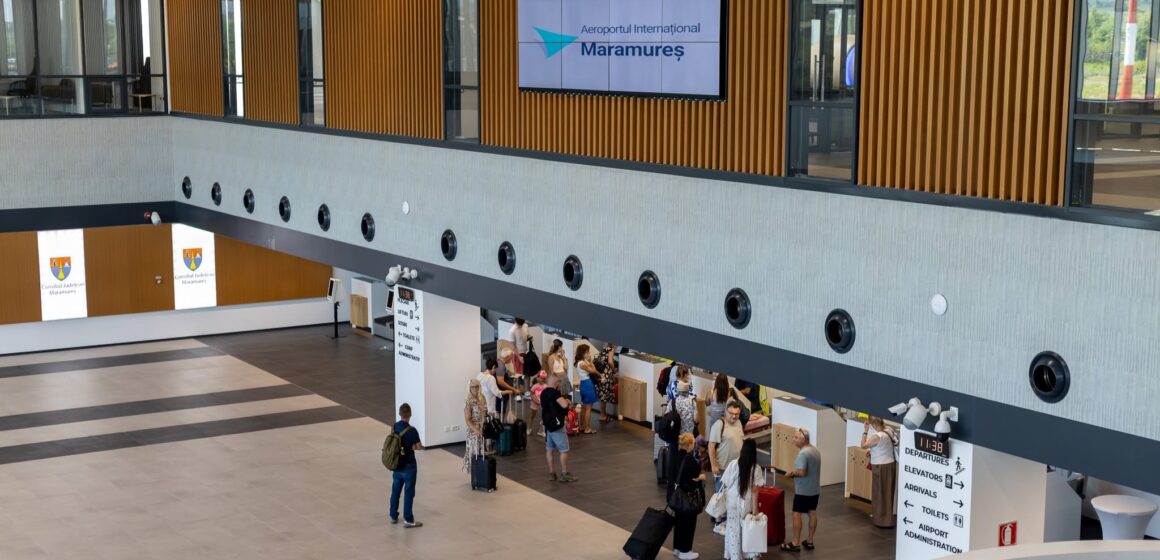 AEROPORTUL INTERNAȚIONAL MARAMUREȘ: Noul terminal de pasageri modernizat