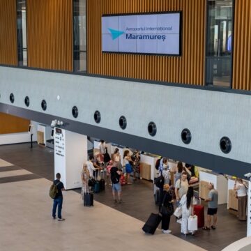 AEROPORTUL INTERNAȚIONAL MARAMUREȘ: Noul terminal de pasageri modernizat AEROPORTUL INTERNAȚIONAL MARAMUREȘ: Noul terminal de pasageri modernizat