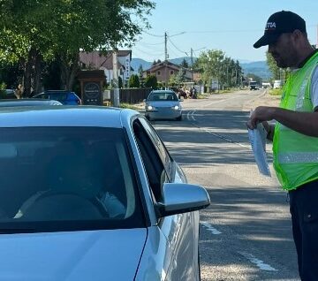SIGHET: Zeci de mașini verificate în cadrul unei acțiuni tip Blocada