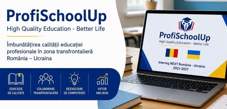 SIGHET: Demarează proiectul „ProfiSchoolUp – High Quality Education – Better Life” SIGHET: Demarează proiectul „ProfiSchoolUp – High Quality Education – Better Life”