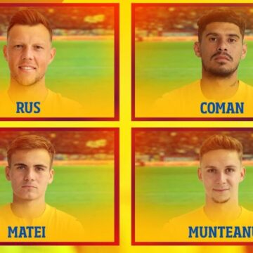 FOTBAL: Patru nominalizări pentru „Tricolorul lunii iunie” FOTBAL: Patru nominalizări pentru „Tricolorul lunii iunie”